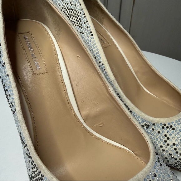 Antonio Melani | Maybeth Eggshell Blue Rhinestone Pump - Picture 9 of 11